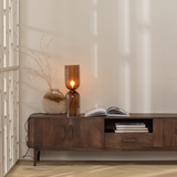Liya tv skenkur 200cm dark brown