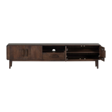 Liya tv skenkur 200cm dark brown
