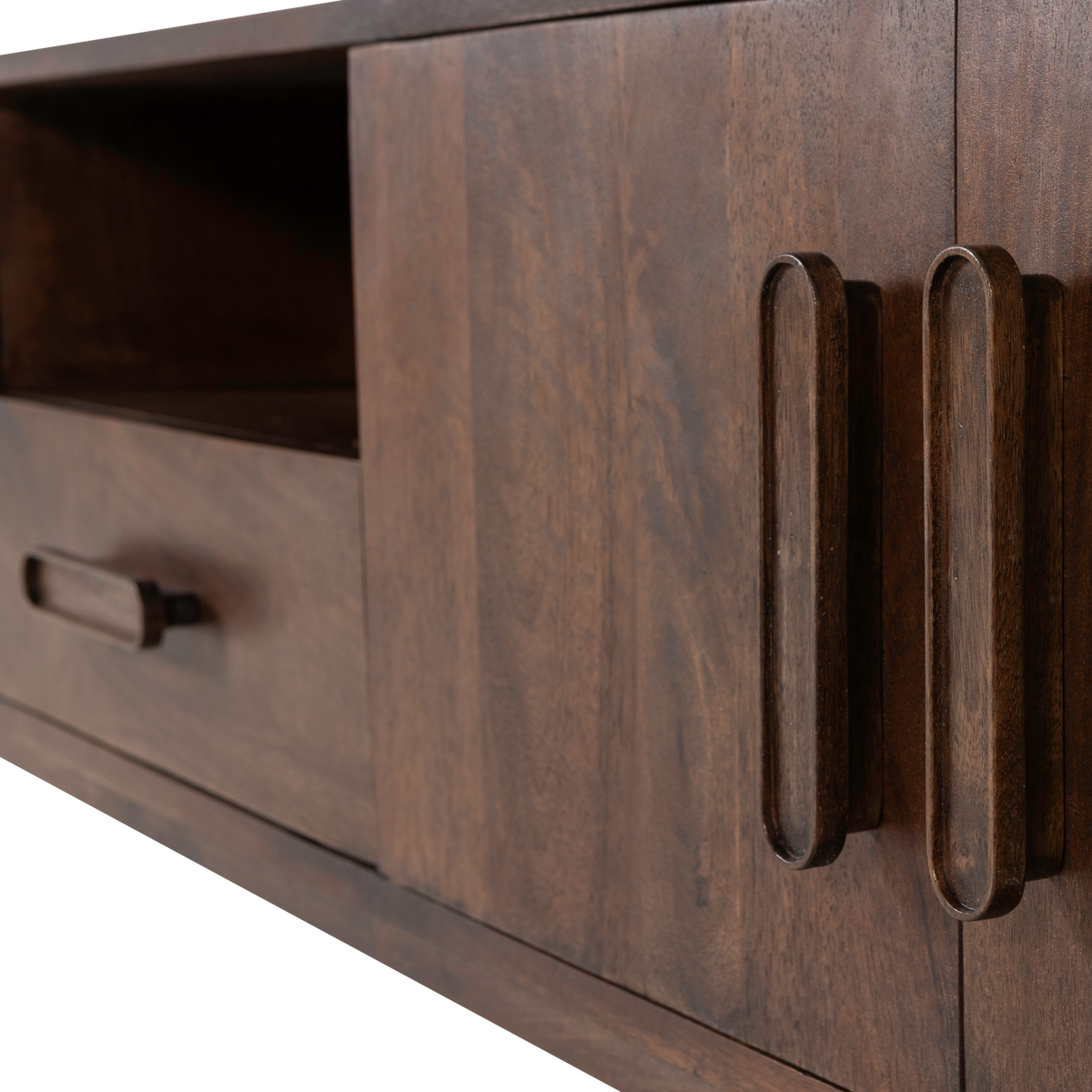 Liya tv skenkur 200cm dark brown