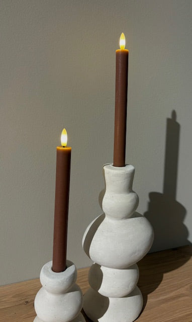 Alira LED kerti brown 2stk