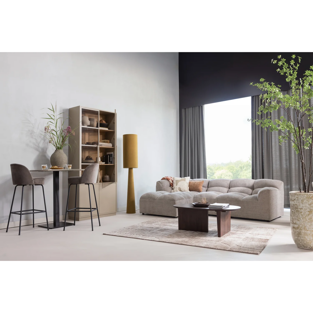 Lovi motta taupe 170x240cm