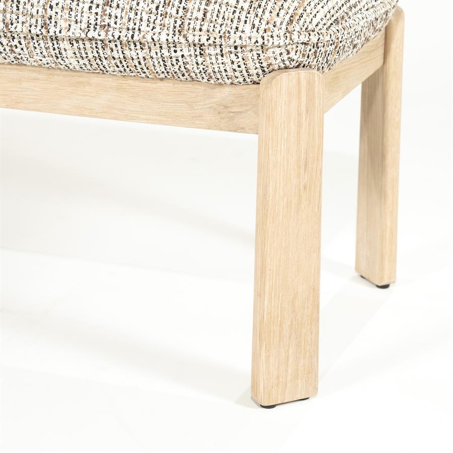 Lottie bekkur taupe Nori
