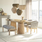 Lottie bekkur taupe Nori