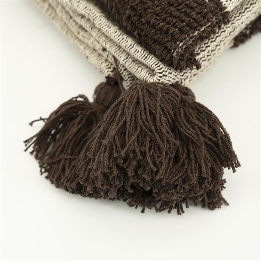 Majani teppi dark brown