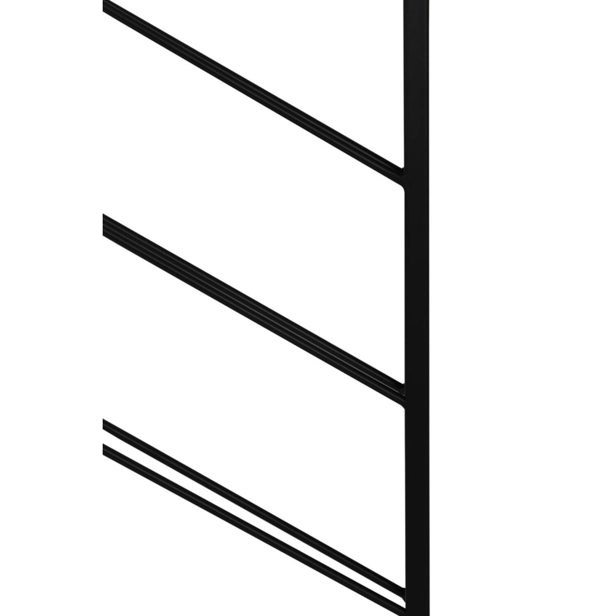 Malebo vínrekki 8 flöskur black