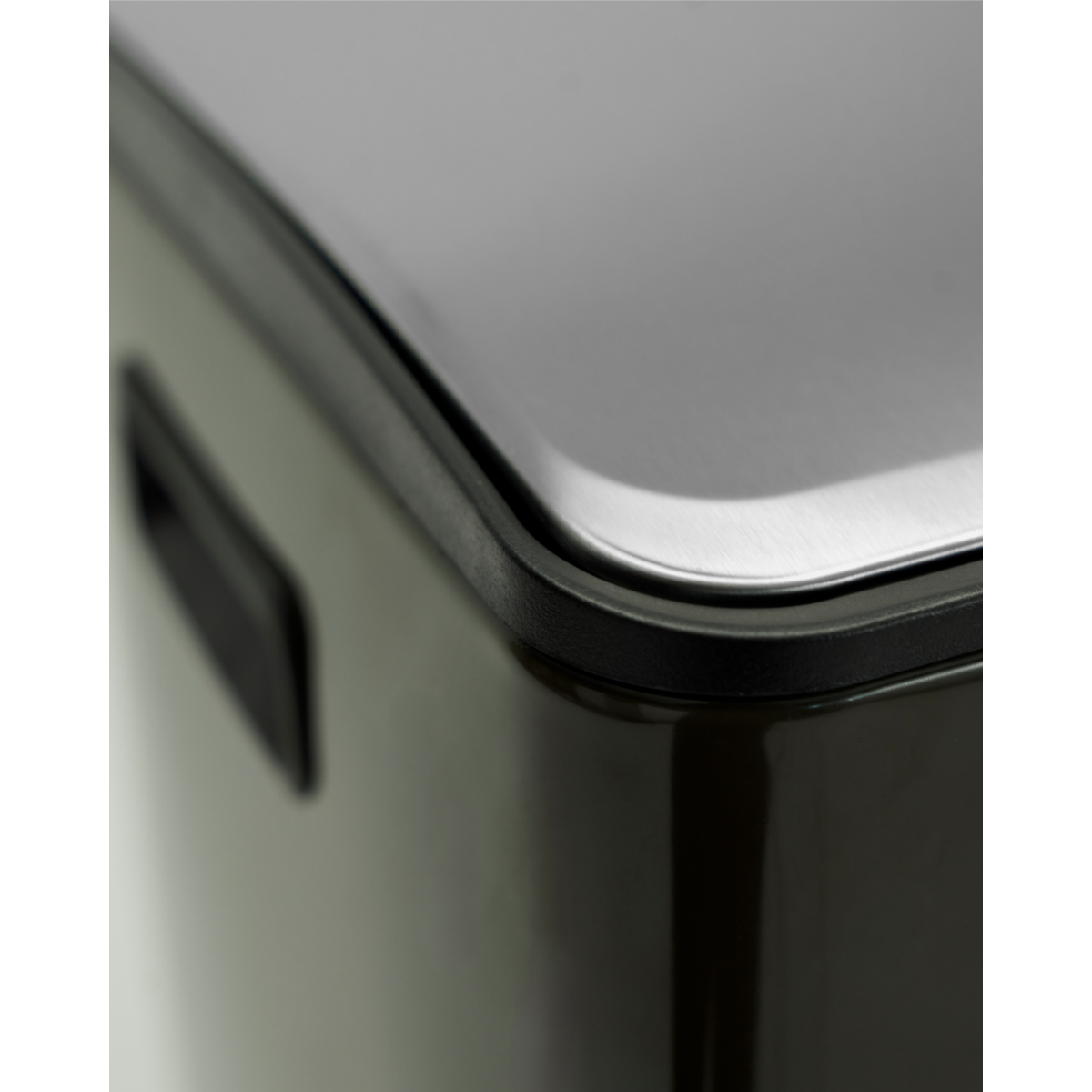 Sort ruslatunna deep green 60L