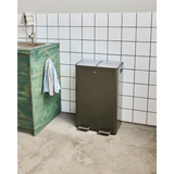 Sort ruslatunna deep green 60L