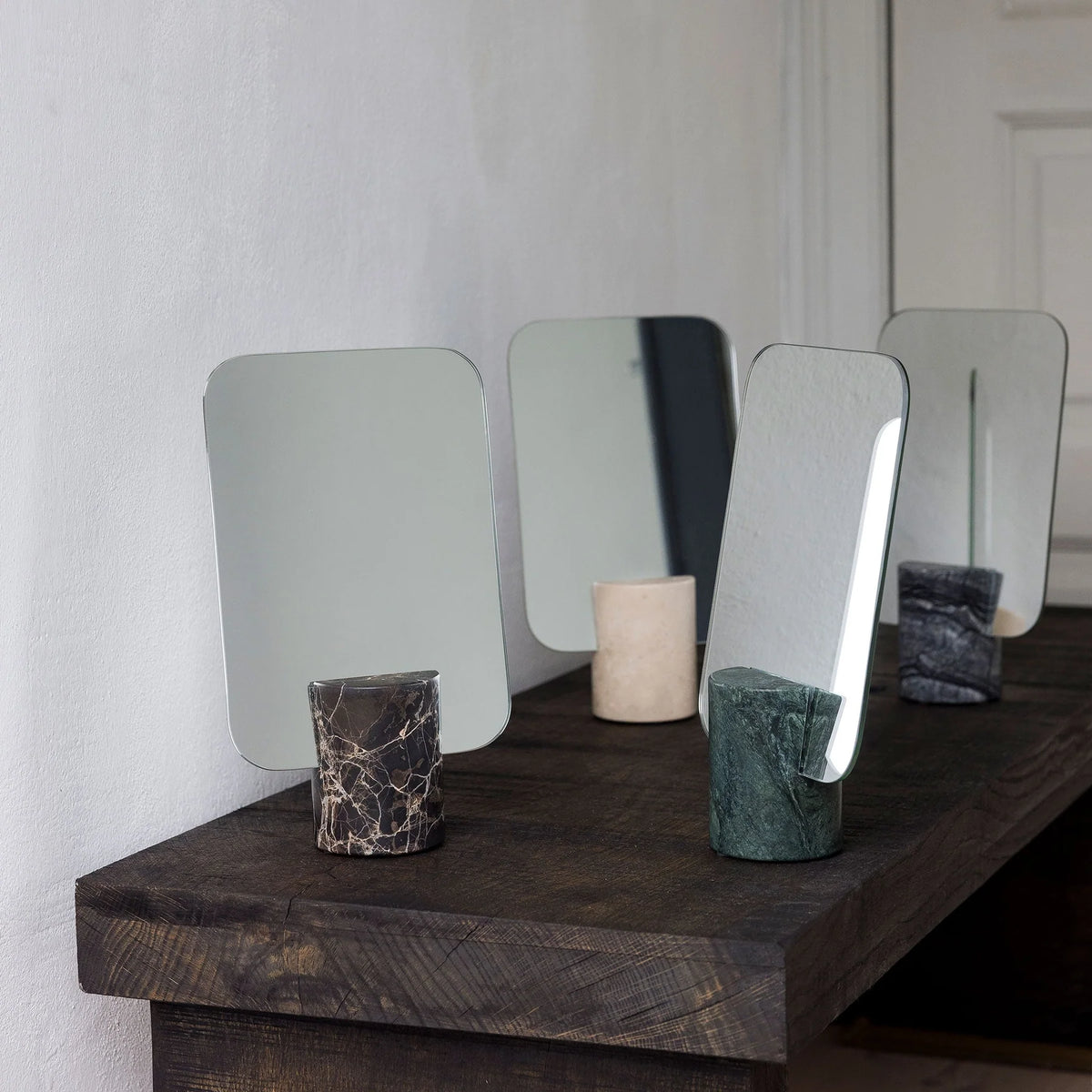 Marble spegill brown