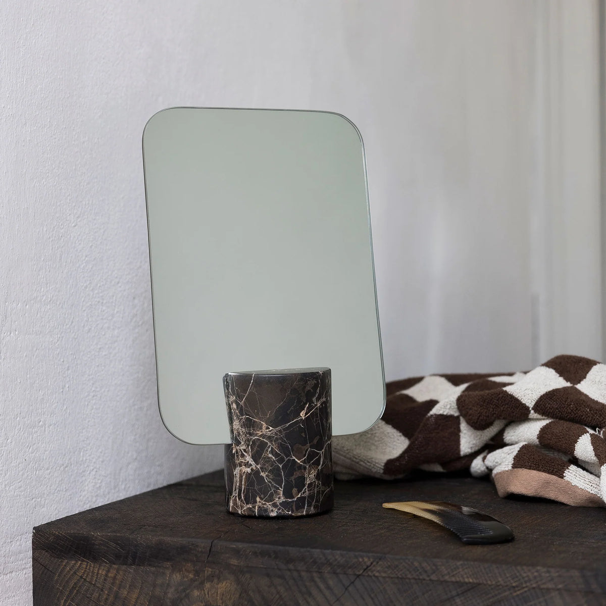 Marble spegill brown