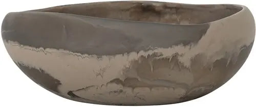 Rafael skál black/brown Ø25 cm