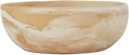 Rafael skál brown/white Ø33 cm