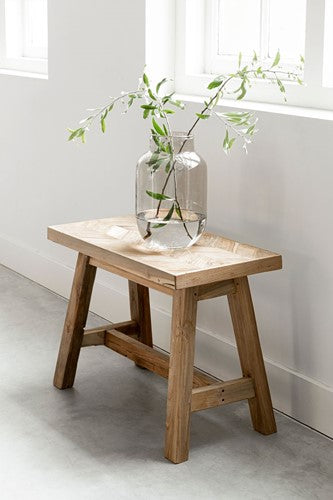 Bekkur Herringbone lítill -