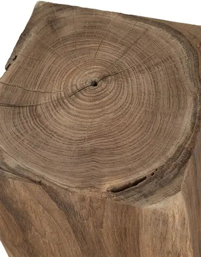 Rio hliðarborð teak 38x25x25 cm