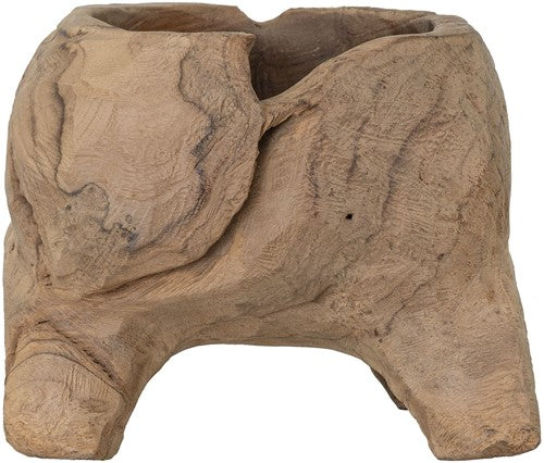 Anitques skál 15cm teak