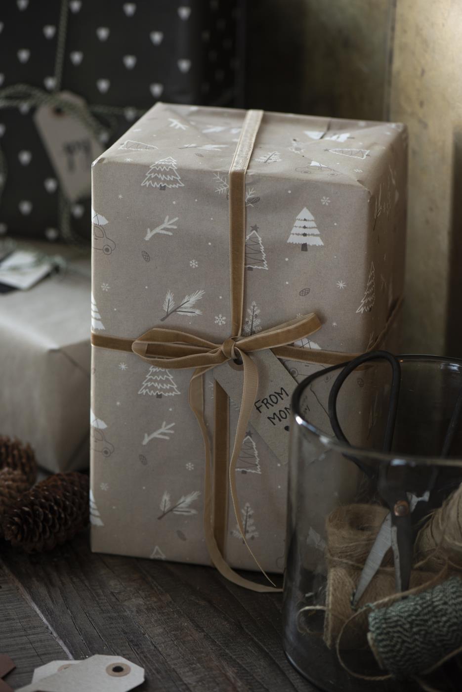 Flauelis borði 10m mustard