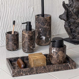 Marble klósettbursti brown