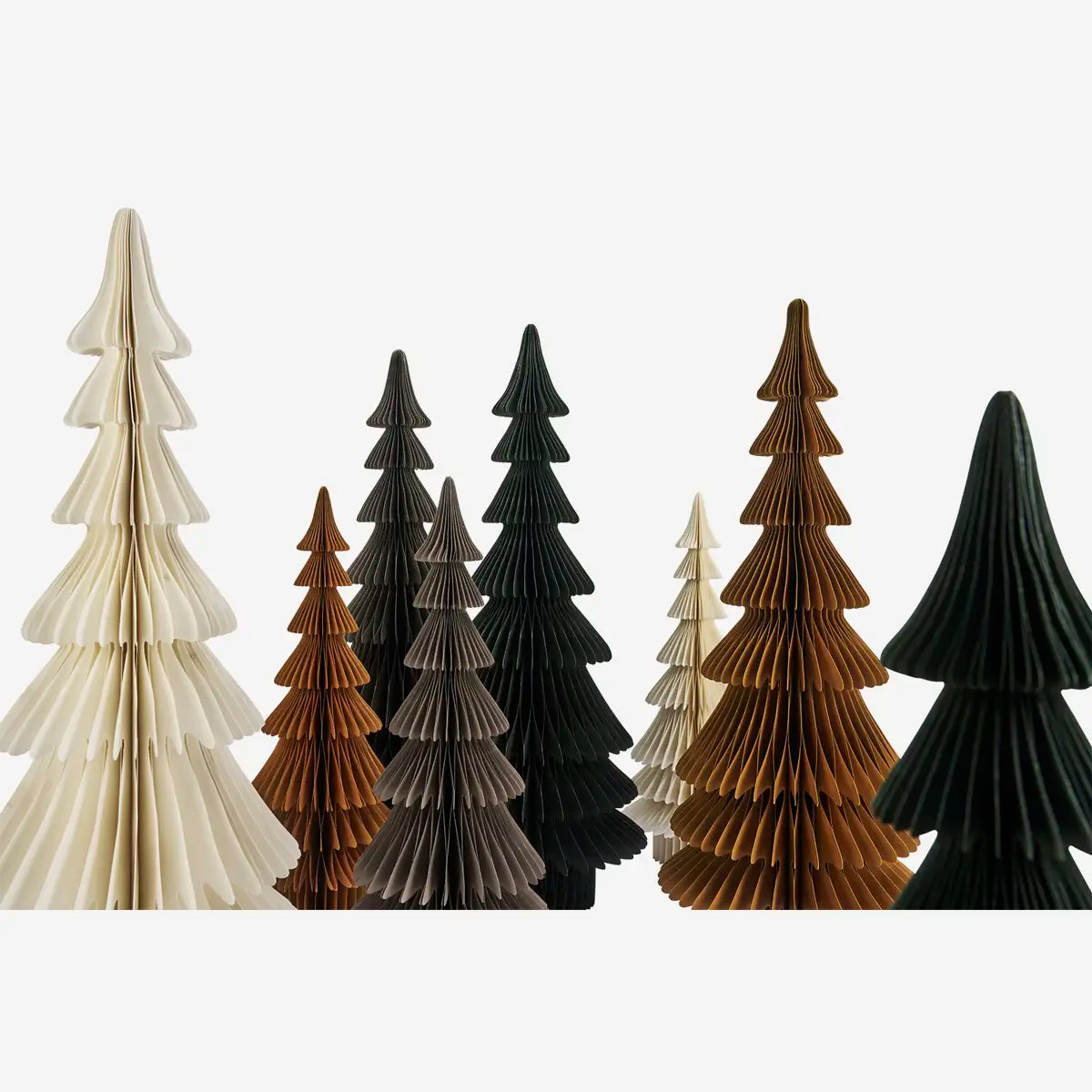 Jólatré pappír 93 cm