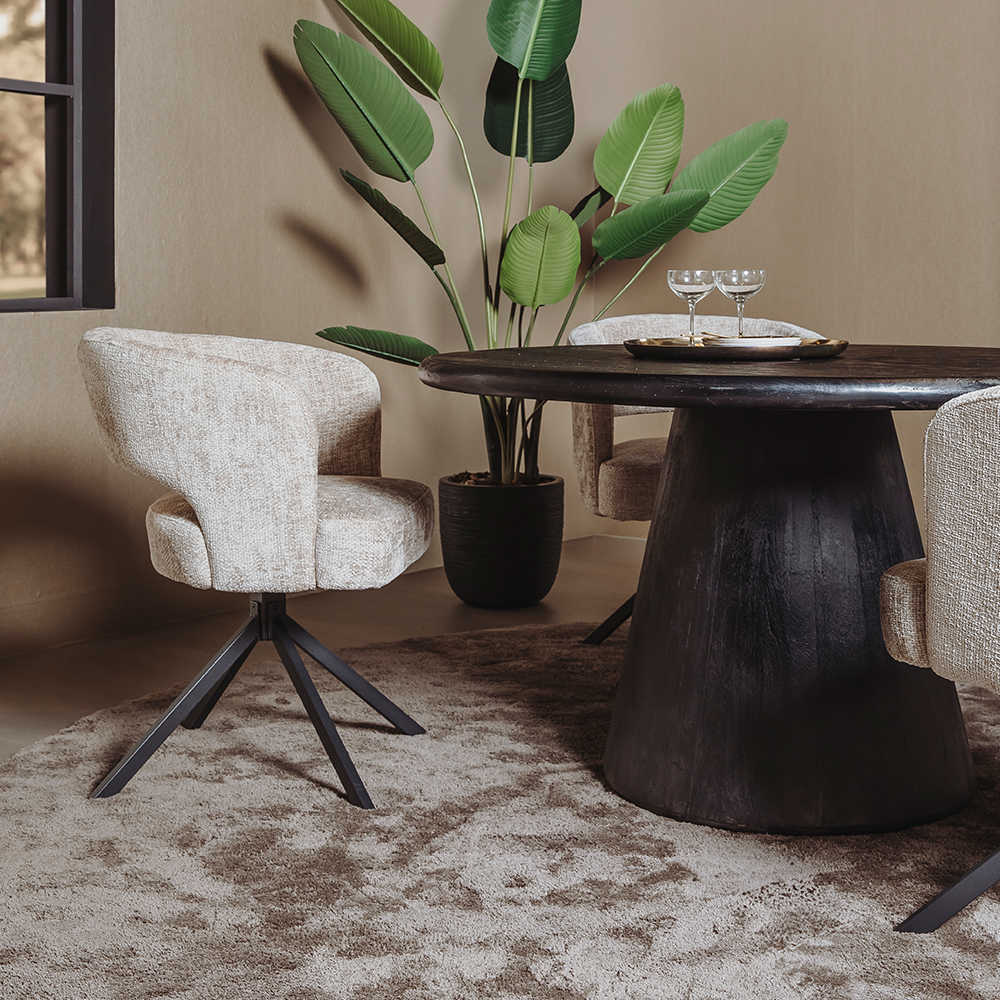 Mura stóll haga beige