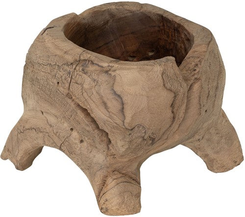 Anitques skál 15cm teak