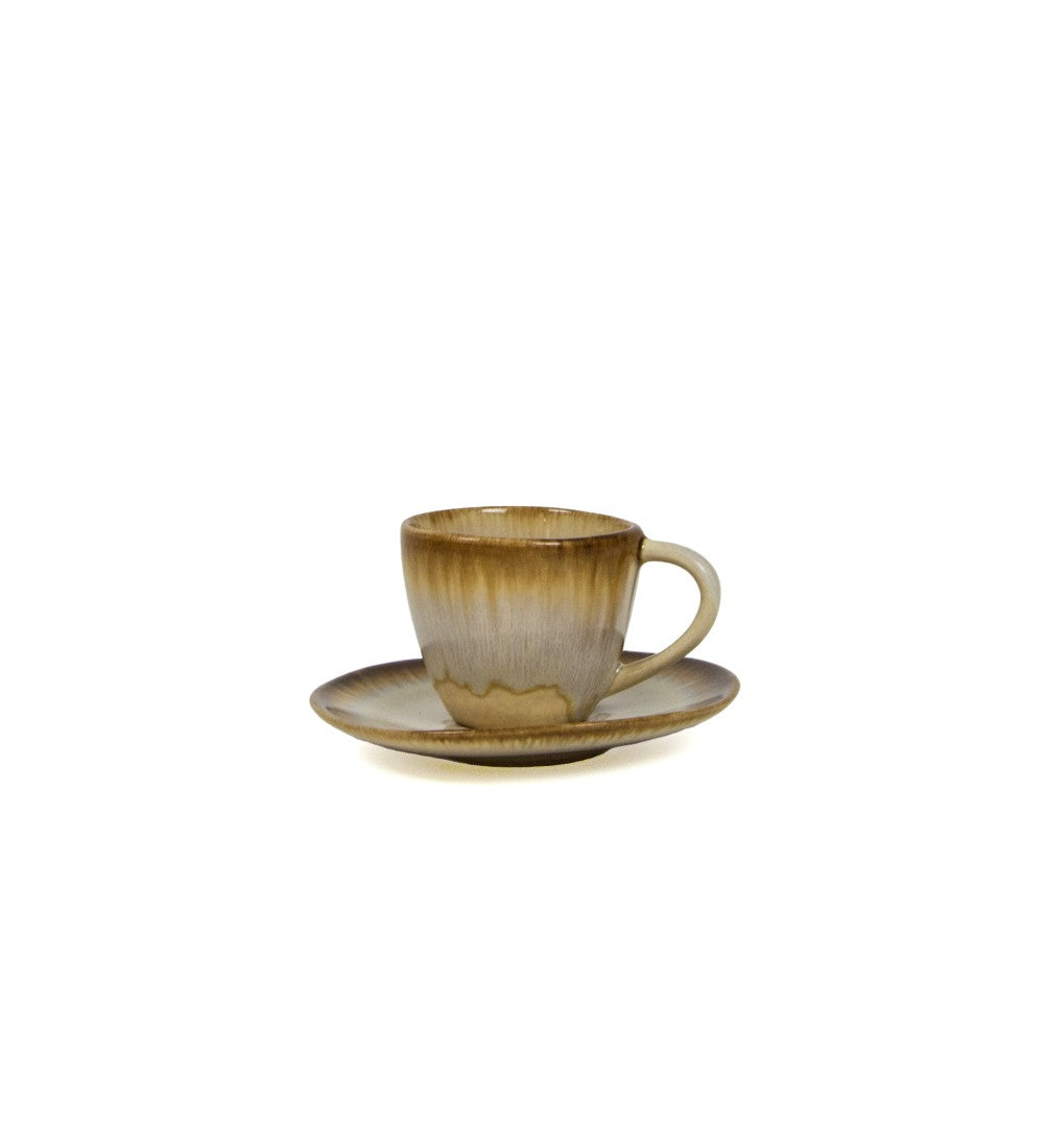 Óbidos Coffee Cup & Saucer cream