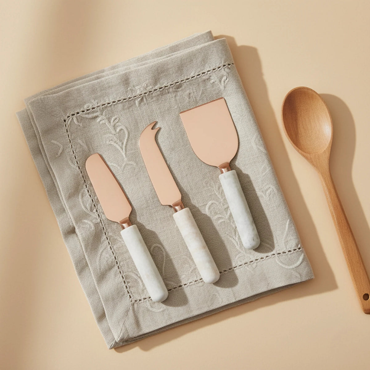 Waterfall marble ostasett