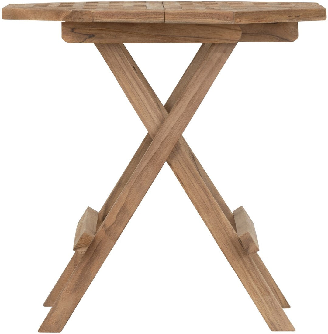 Owen úti borð 50x50 teak