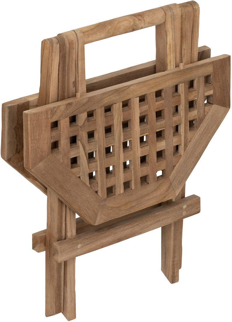 Owen úti borð 50x50 teak