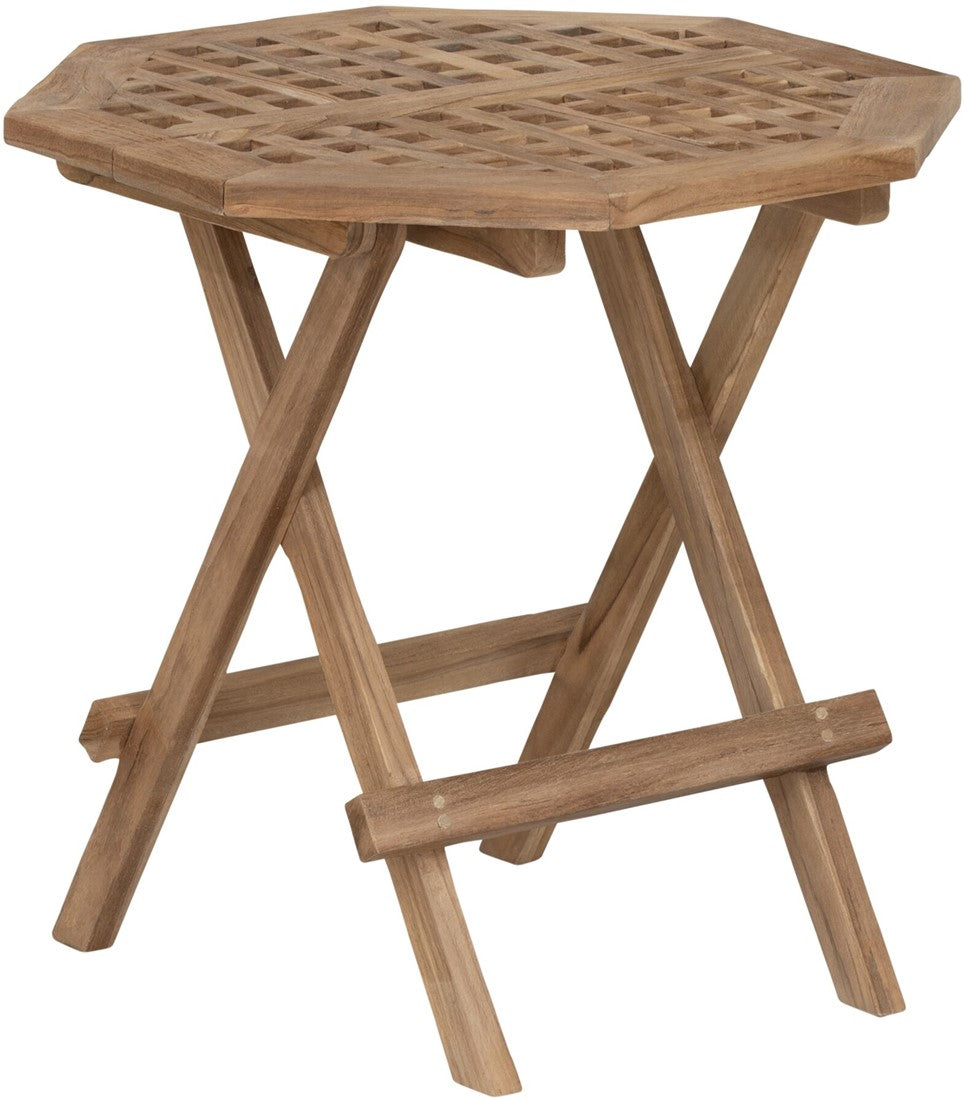Owen úti borð 50x50 teak