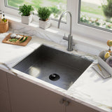 flex drain stop/hair catcher svartur