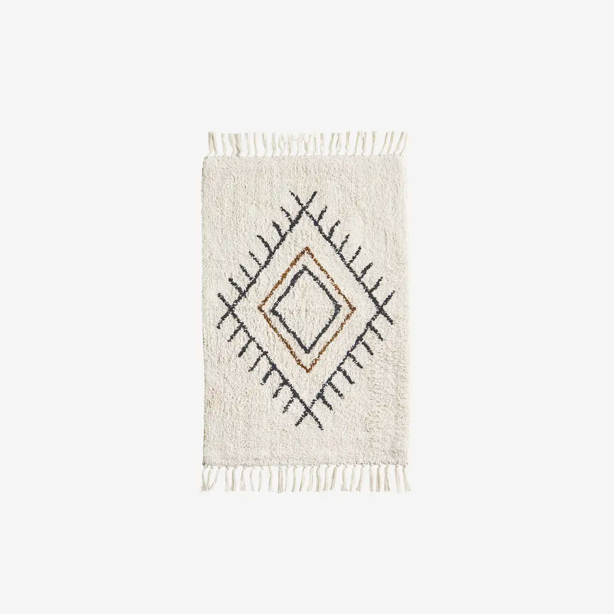 Tufted baðmotta dark grey