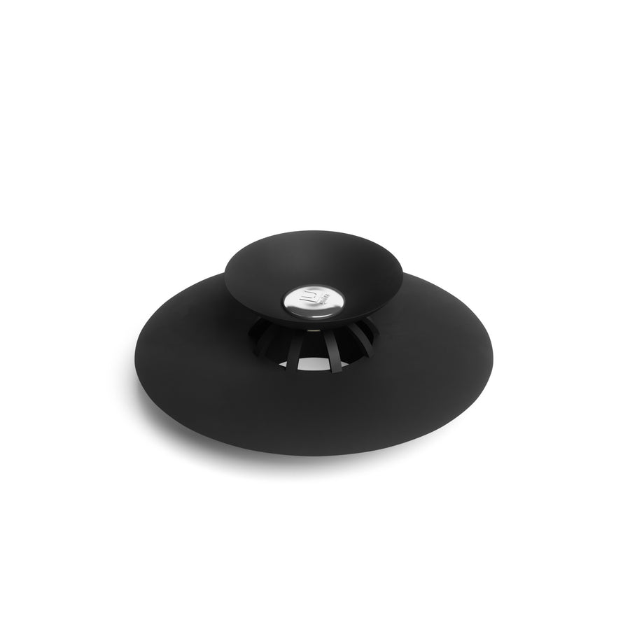 flex drain stop/hair catcher svartur