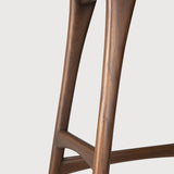 Osso bar stool teak brown