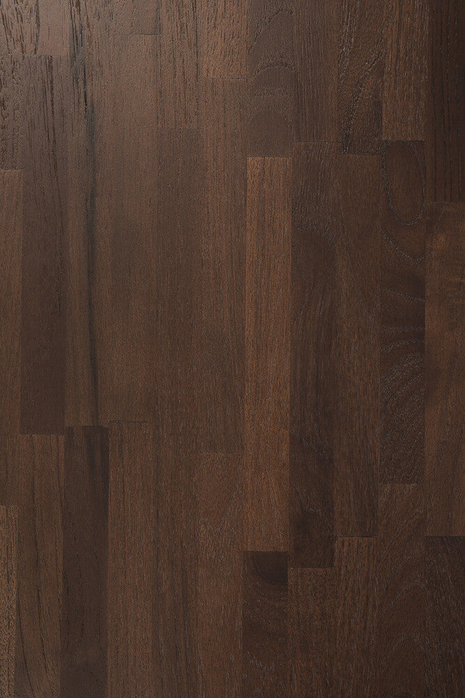Oblic hliðarborð teak brown