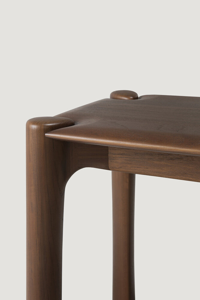 Pi bekkur teak brown 186cm