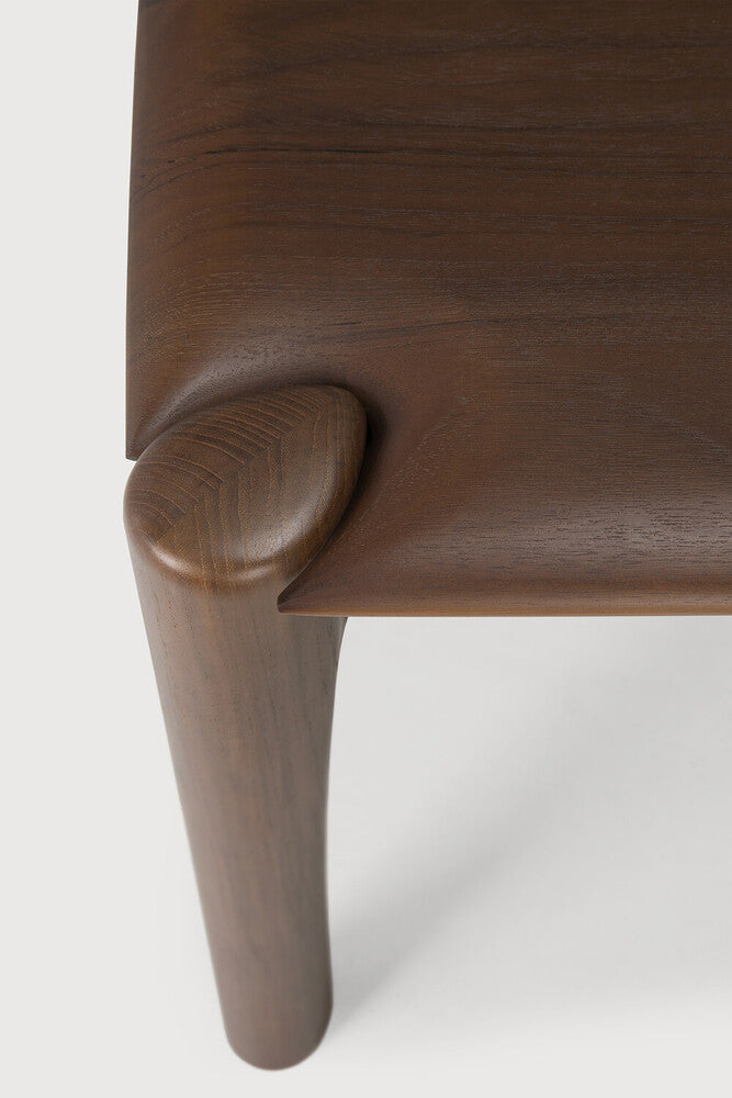 Pi bekkur teak brown 186cm