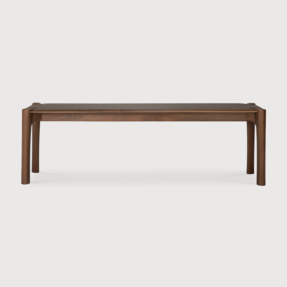 Pi bekkur teak brown 146cm