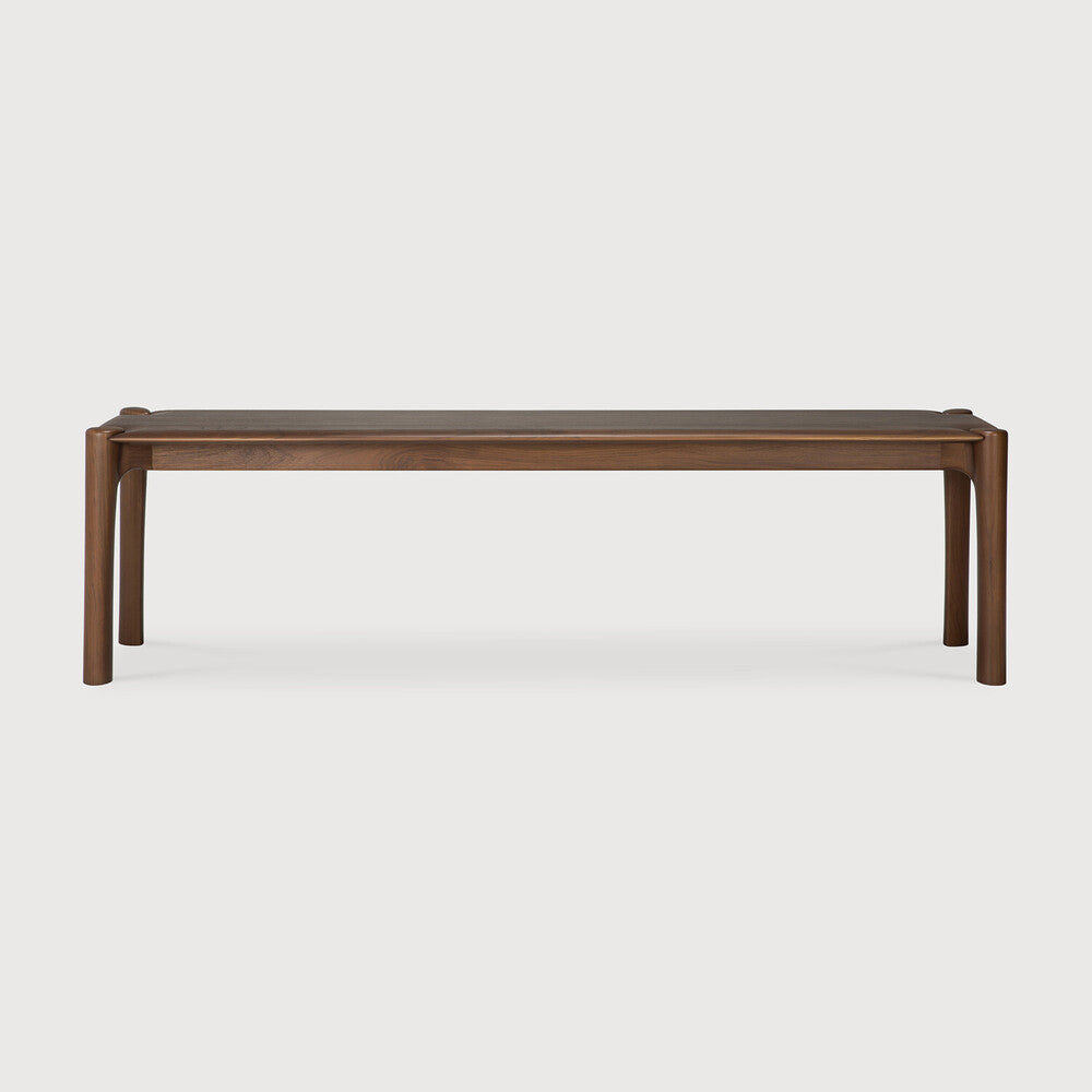 Pi bekkur teak brown 166cm