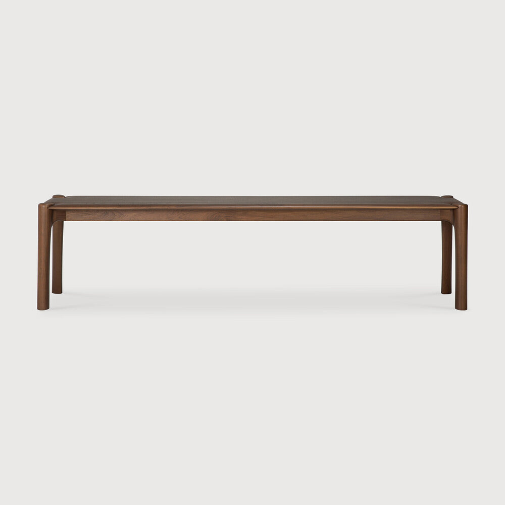 Pi bekkur teak brown 186cm