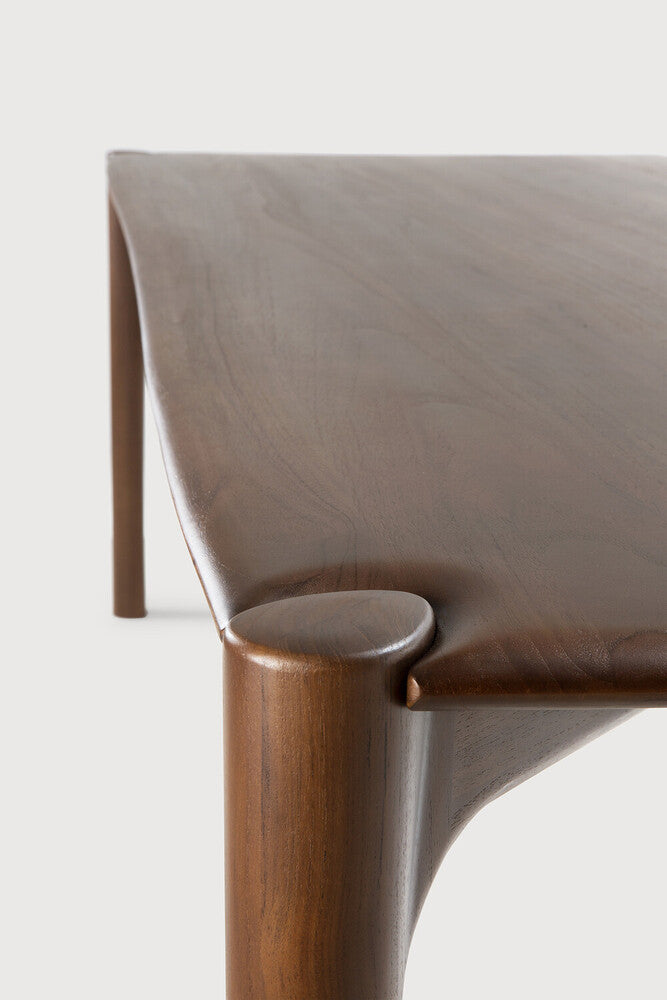 Pi borðstofuborð teak brown 140cm