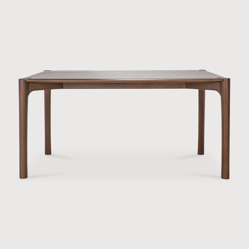 Pi borðstofuborð teak brown 160cm