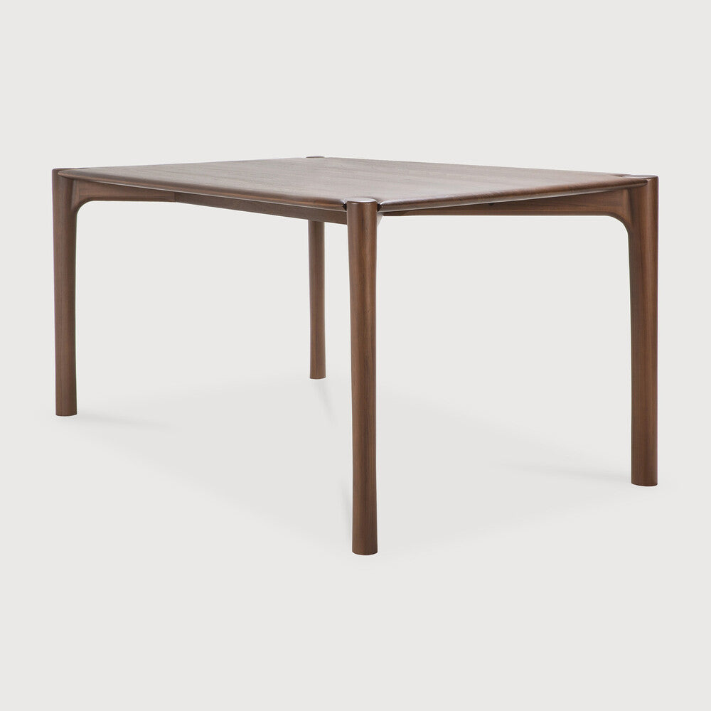 Pi borðstofuborð teak brown 180cm
