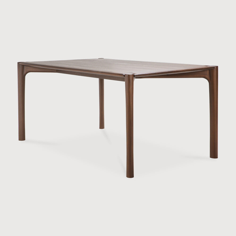 Pi borðstofuborð teak brown 200cm