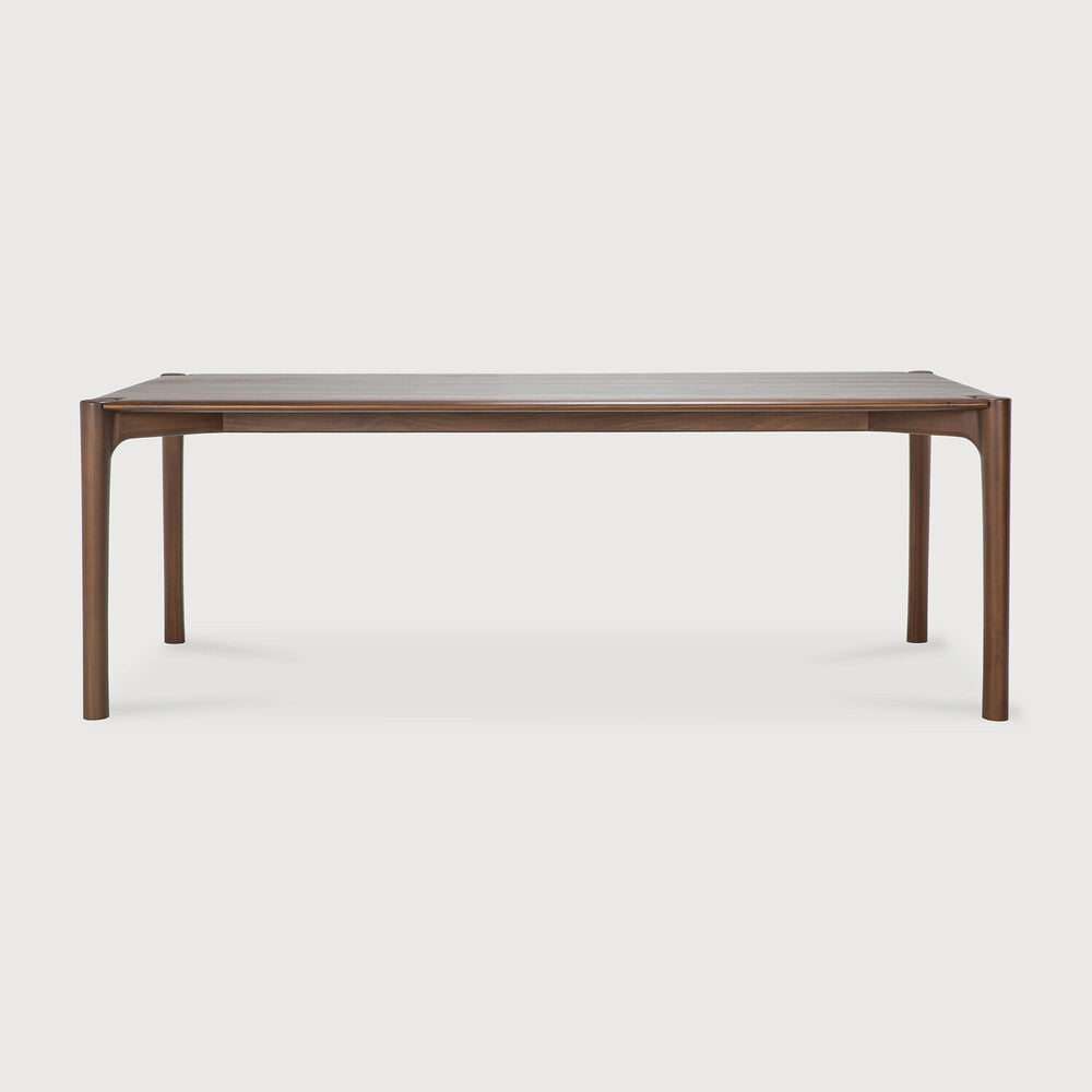 Pi borðstofuborð teak brown 220cm