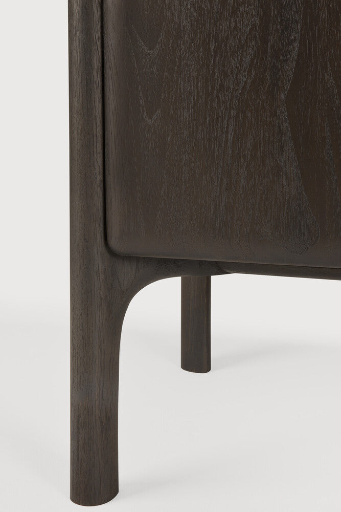 Pi skenkur teak brown 3 dyra