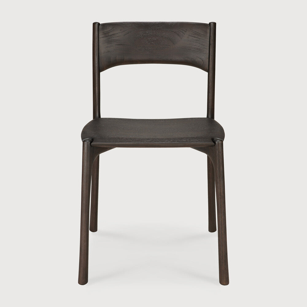Pi borðstofustóll dark brown