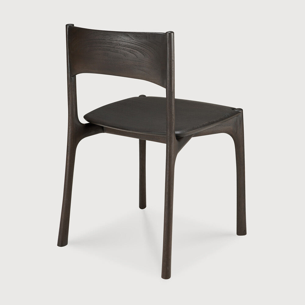 Pi borðstofustóll dark brown