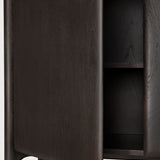 Pi skápur Teak dark brown