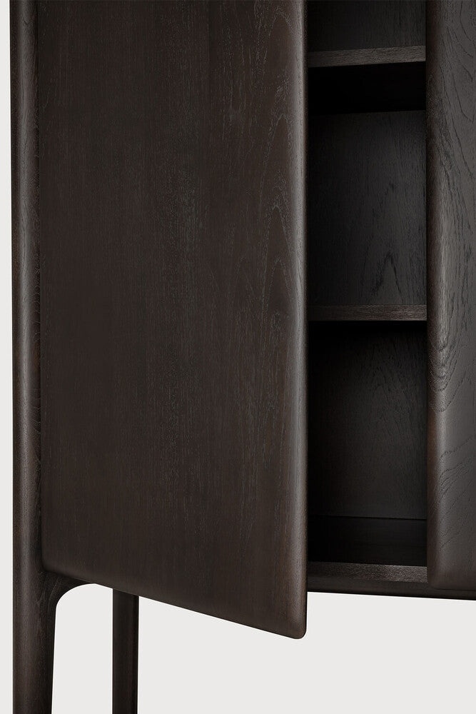 Pi skápur Teak dark brown