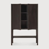 Pi skápur Teak dark brown