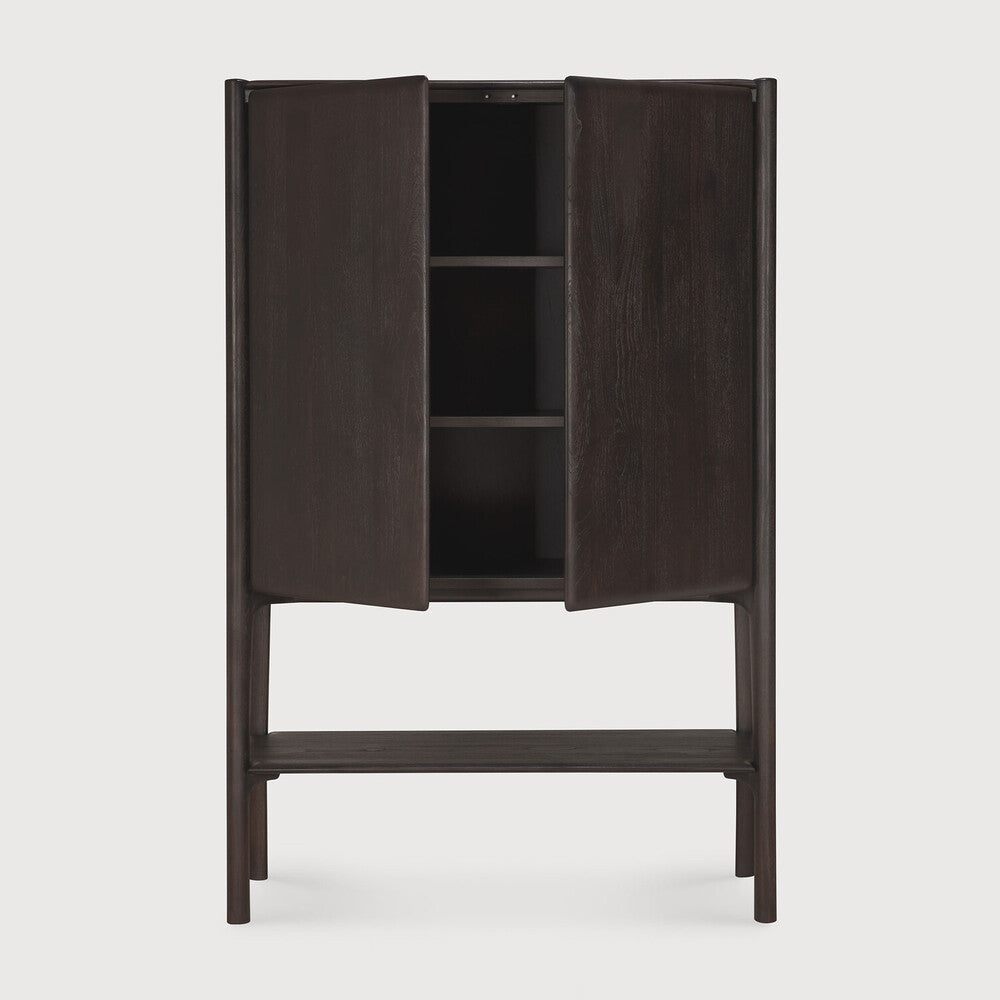Pi skápur Teak dark brown